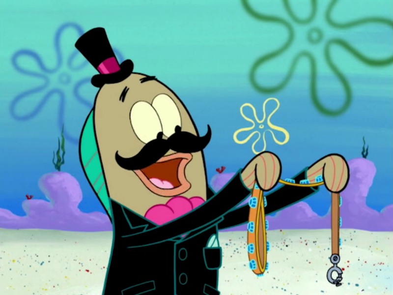 Spongebob Fancy The Png